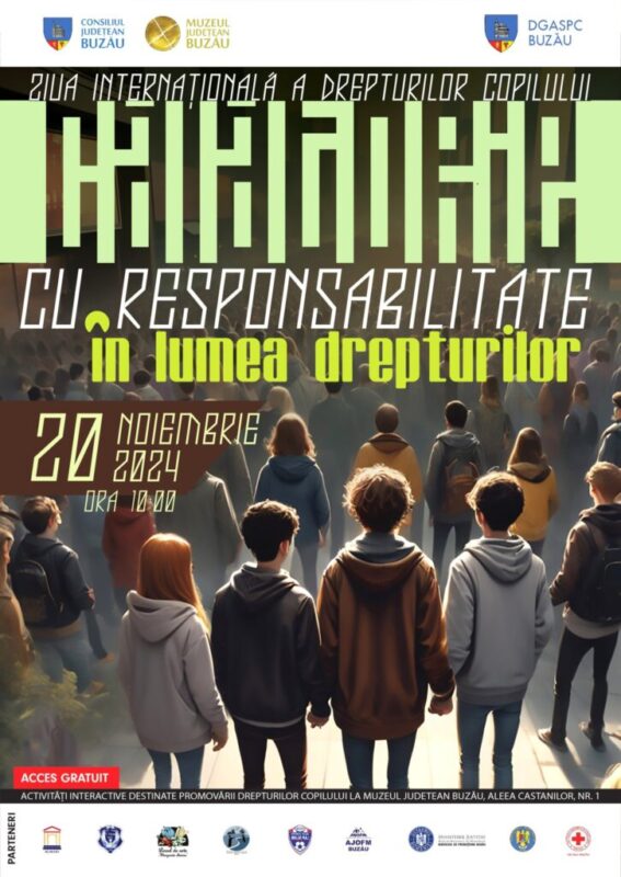 AFIȘ Călătorie cu responsabilitate în lumea drepturilor