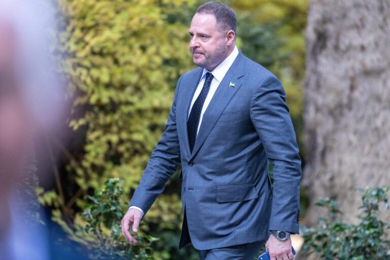 Andrii Yermak In Downing Street, London, England, United Kingdom - 24 Oct 2025